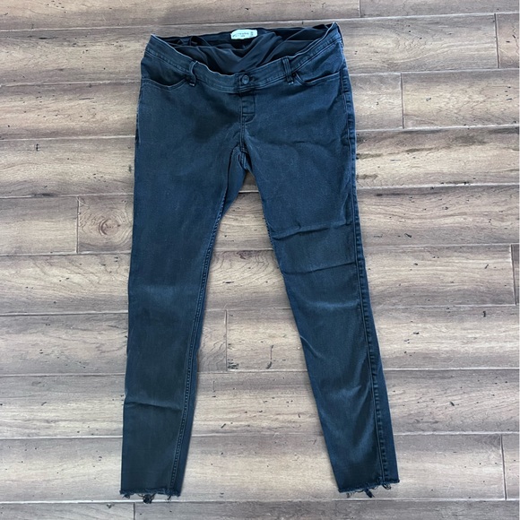 Abercrombie & Fitch Black Maternity Jeans - Picture 1 of 4